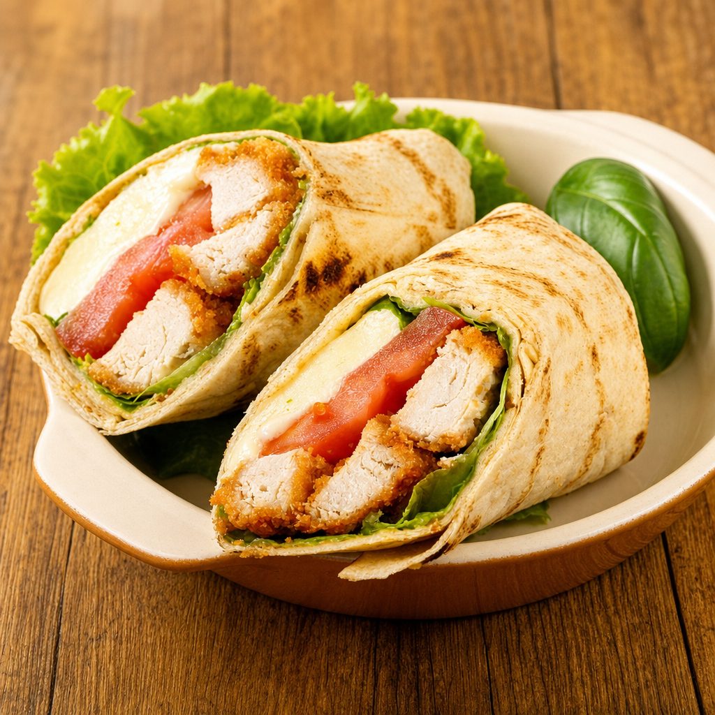 Chicken Bacon Ranch Wrap.