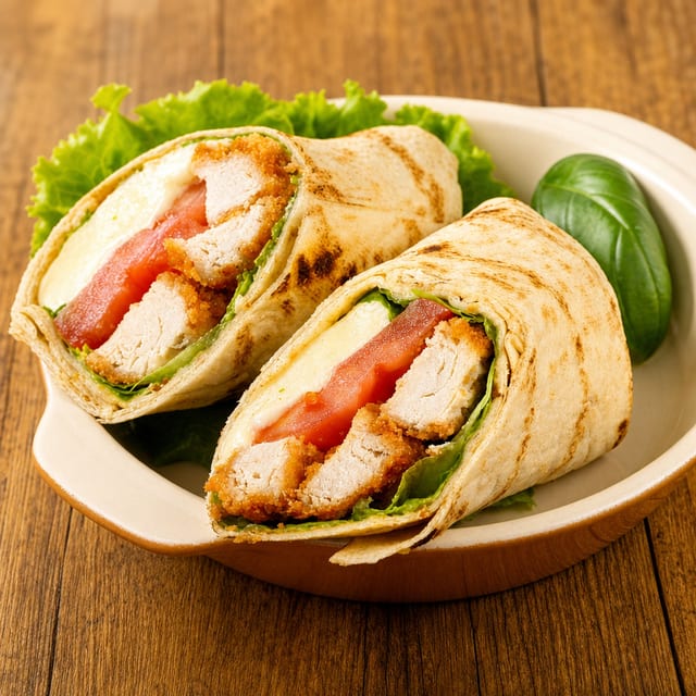 Chicken Bacon Ranch Wrap.